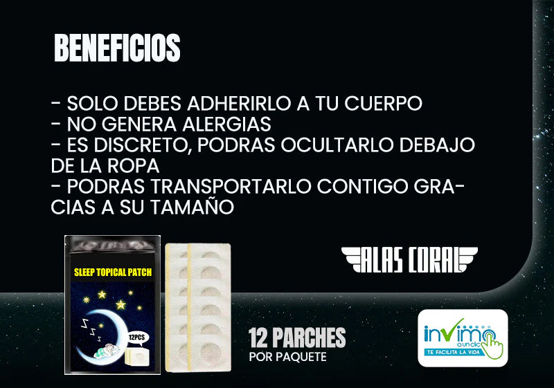 ¡Tu salud mental te pide ayuda! estos parches son la Solución💤