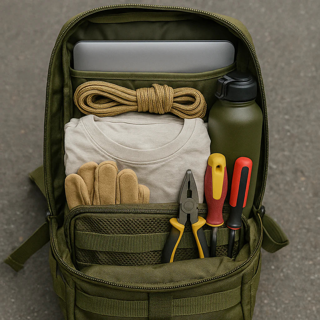 🔥 “BOLSO TÁCTICO 30L – Tu Mochila de Guerra para el Día a Día”