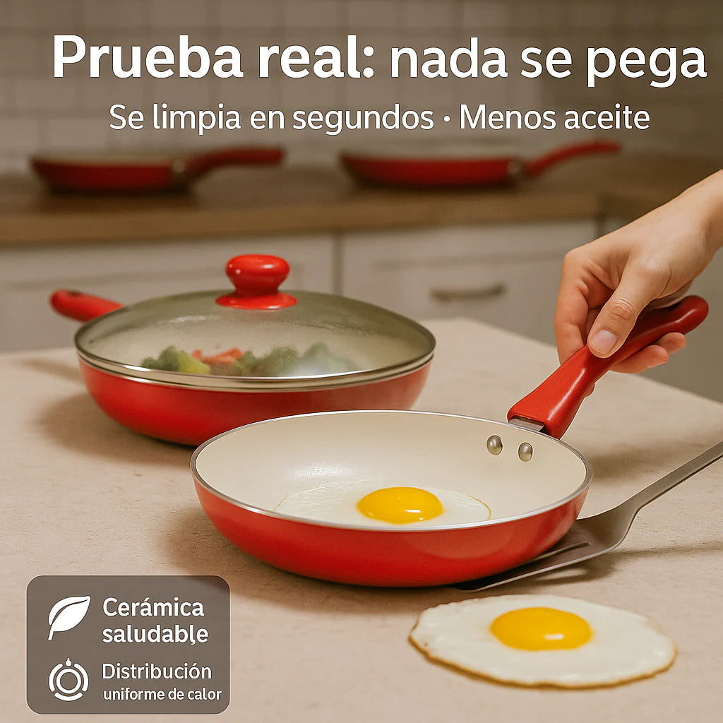 set 5 piezas ceramica