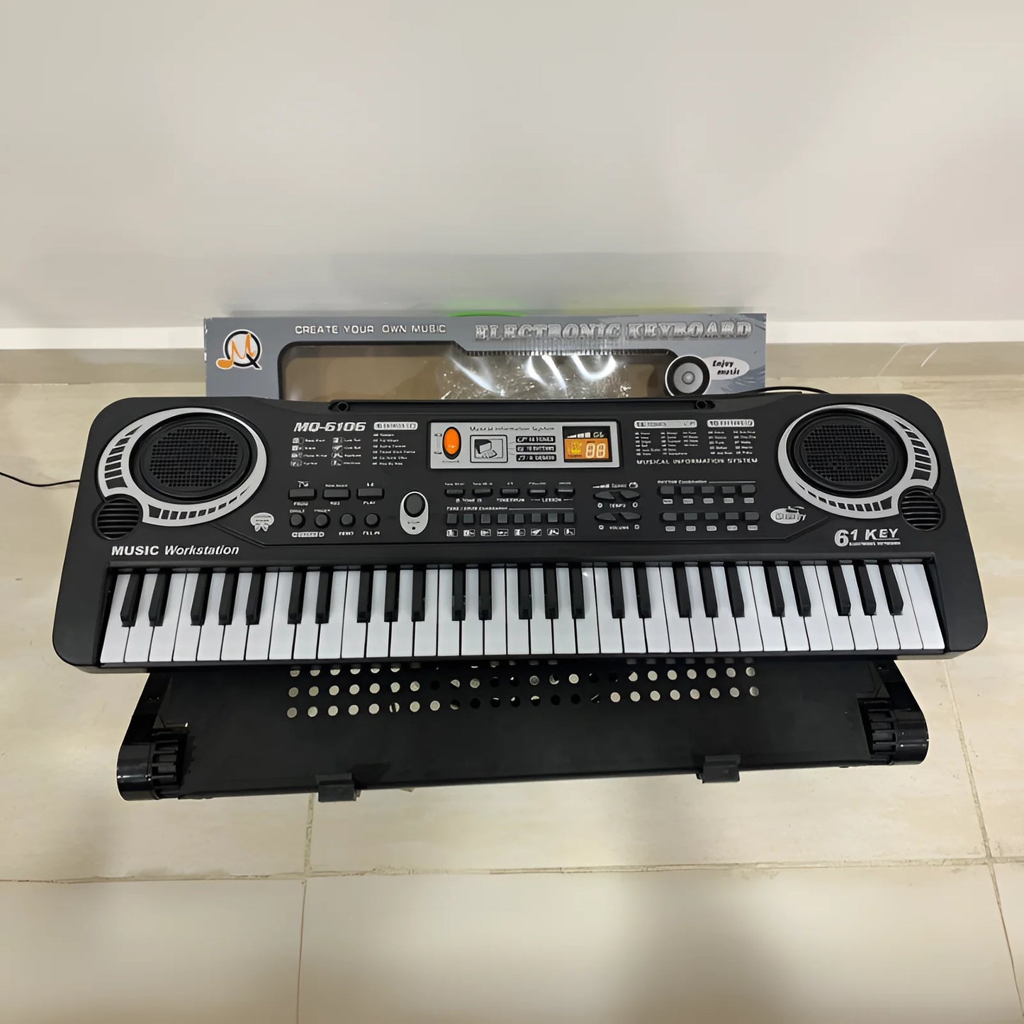 🎉 ¡Black Friday! Piano Infantil 61 Teclas + Micrófono 🎤 ¡Descuento 49%!