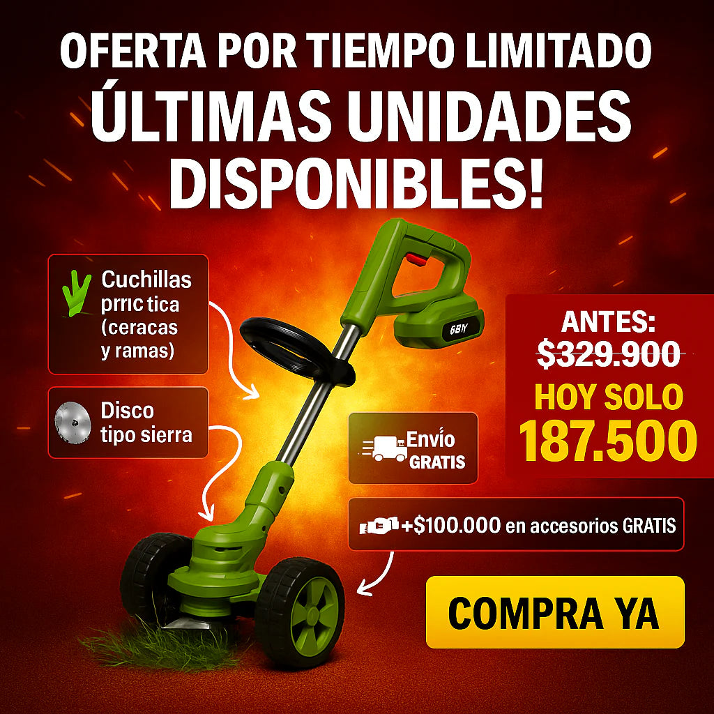 podadora para cespeds