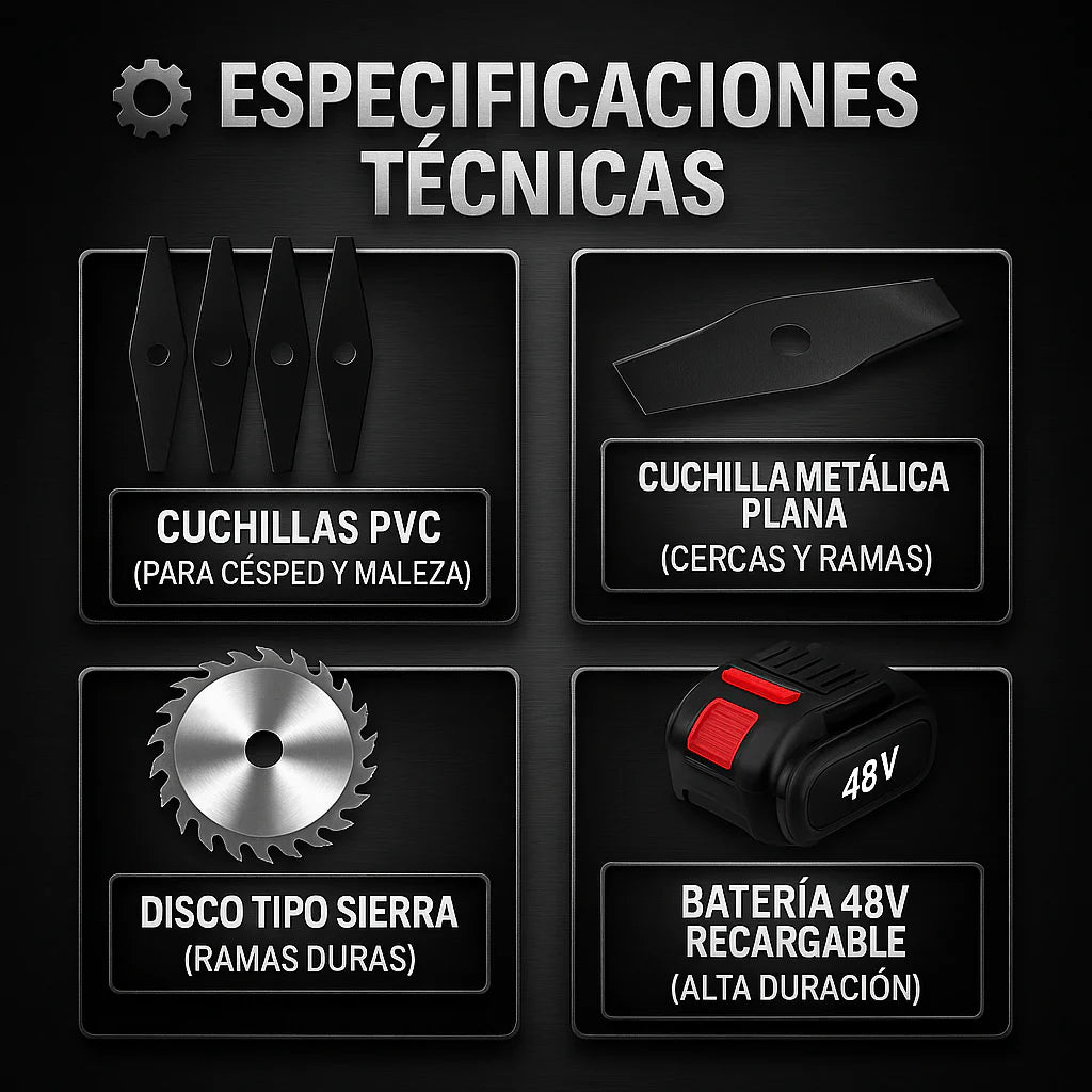 podadora para cespeds