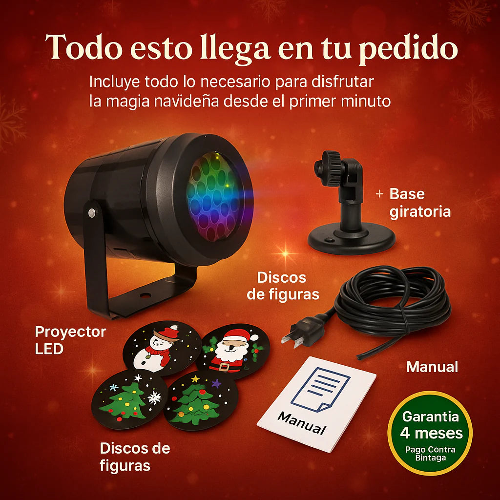 proyectir navideño