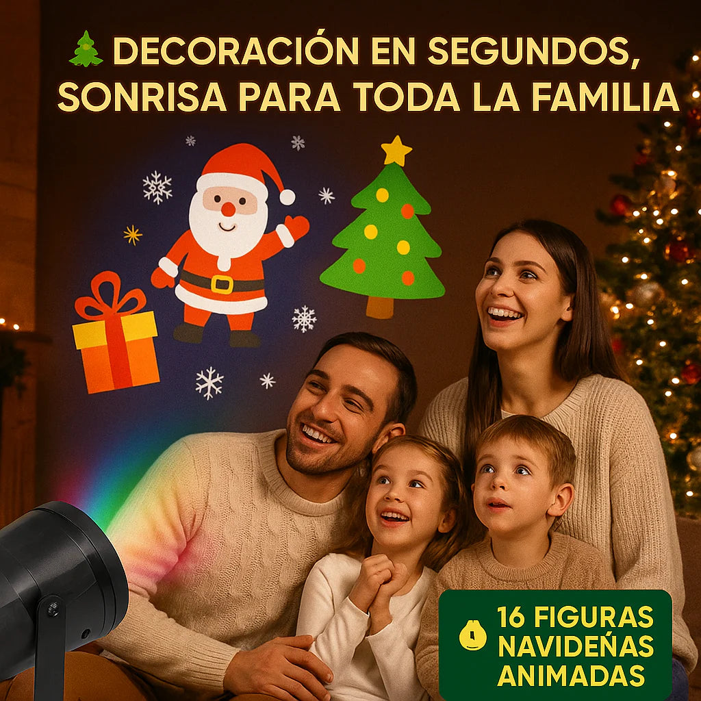 proyectir navideño