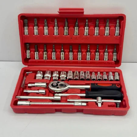 Taladro de 36V Inalambrico con Accesorios y un set de raches GRATIS