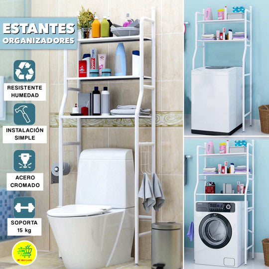 ESTANTE ORGANIZADOR DE BAÑO