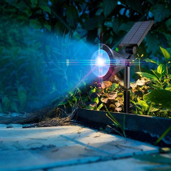 Luces LED automáticas para jardín