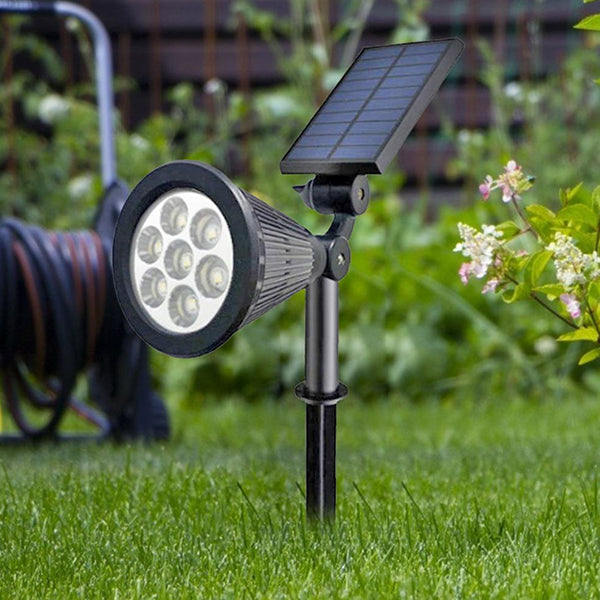 Luces LED automáticas para jardín
