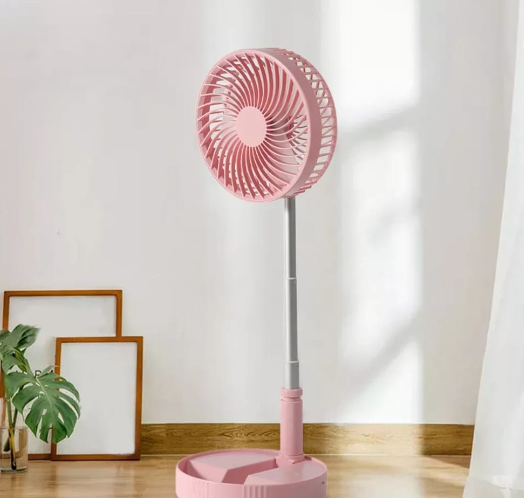 La frescura en movimiento - Ventilador recargable y portátil