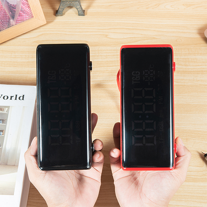 Increíble Parlante TG-174 recargable con pantalla