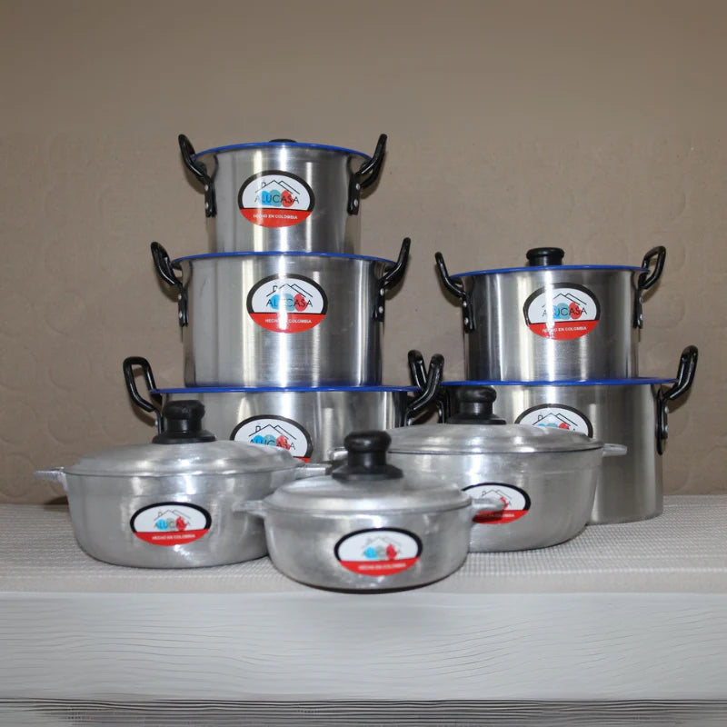 Set de 11 Ollas, Calderos y Sartenes a PRECIO DE LOCURA...