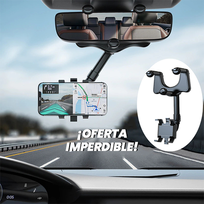 Soporte para espejo retrovisor de coche 360 grados