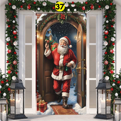 Fundas navideñas para puertas