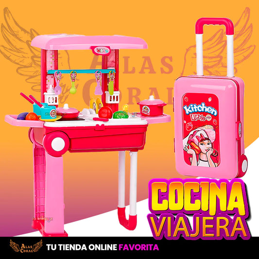 ¡TODAS LAS NIÑAS LA QUIEREN¡ Hermosa✨ COCINA VIAJERA