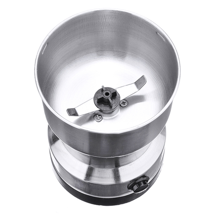 Molinillo Eléctrico De Granos Y Café De Acero Inoxidable