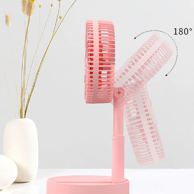 Ventilador plegable recargable ¡Úsalo en cualquier lado!