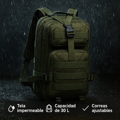 🔥 “BOLSO TÁCTICO 30L – Tu Mochila de Guerra para el Día a Día”