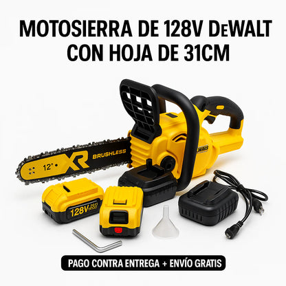 🔧 Motosierra DeWalt 128V – ¡Llévatela HOY con envío GRATIS y pago contra entrega! 🔥