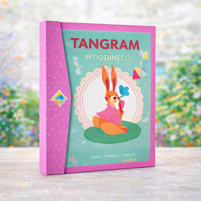 Tangram Magnetico En Libro Montessori