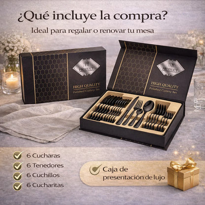 Set De Cubiertos X 24