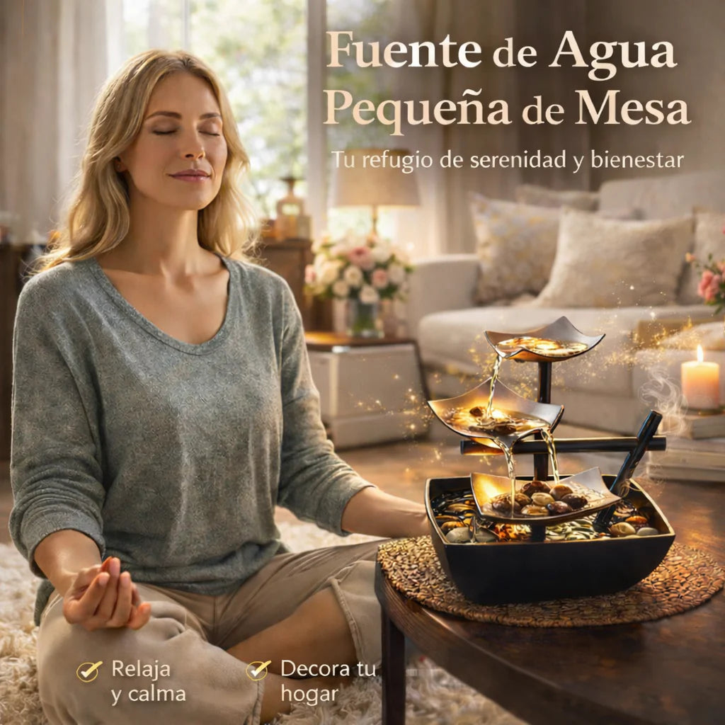 Fuente De Agua Pequeña De Mesa