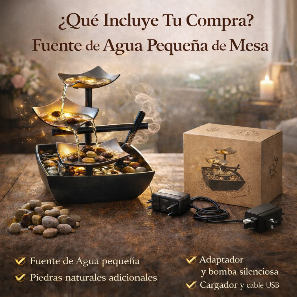 Fuente De Agua Pequeña De Mesa