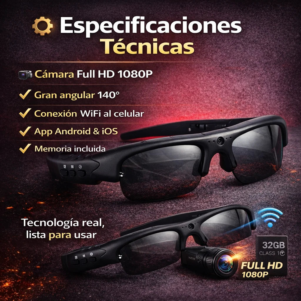 Gafas Con Camara