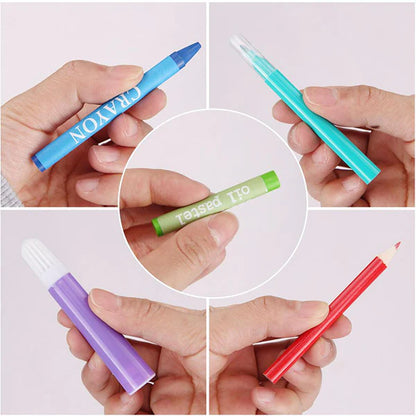 KIT DE ARTE DE 208 PIEZAS PARA NIÑO Y NIÑA