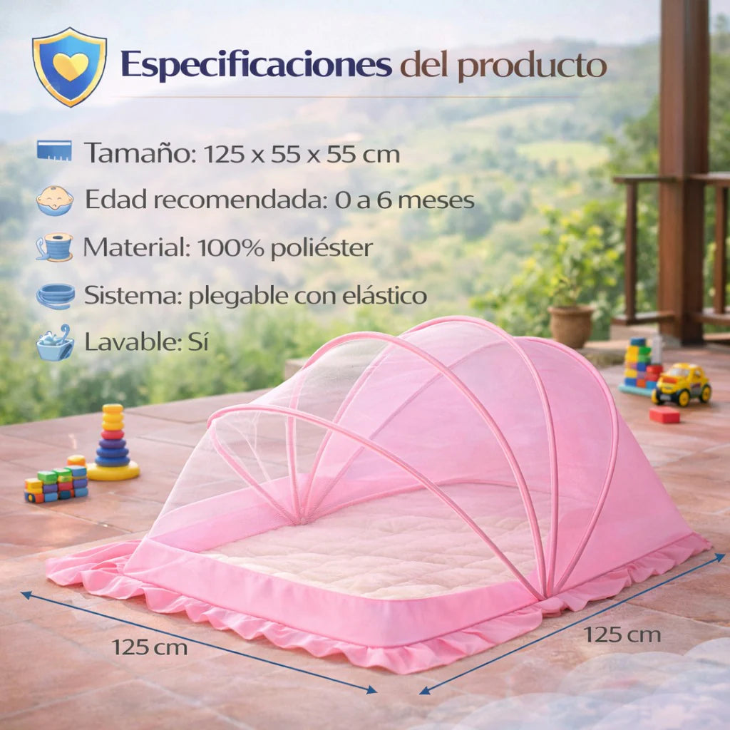 Mosquitera plegable para bebé