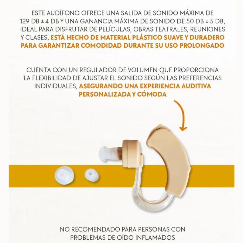 Audifonos Amplificadores