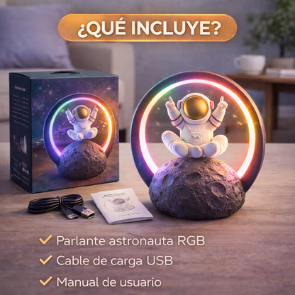Parlante astronauta aro RGB