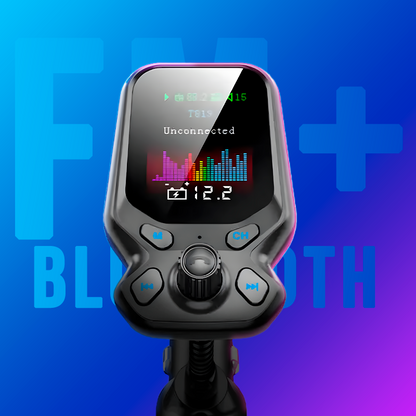 Transmisor FM con Bluetooth para carro