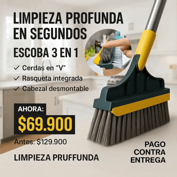 escoba 3 en 1