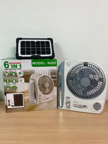 VENTILADOR PORTATIL ¡MULTIFUNCIONAL! 6 EN 1