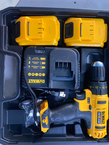 Taladro Inalámbrico de 24V + Kit de Accesorios y Herramientas