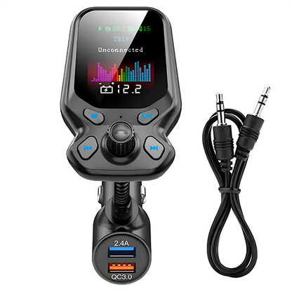 Transmisor FM con Bluetooth para carro