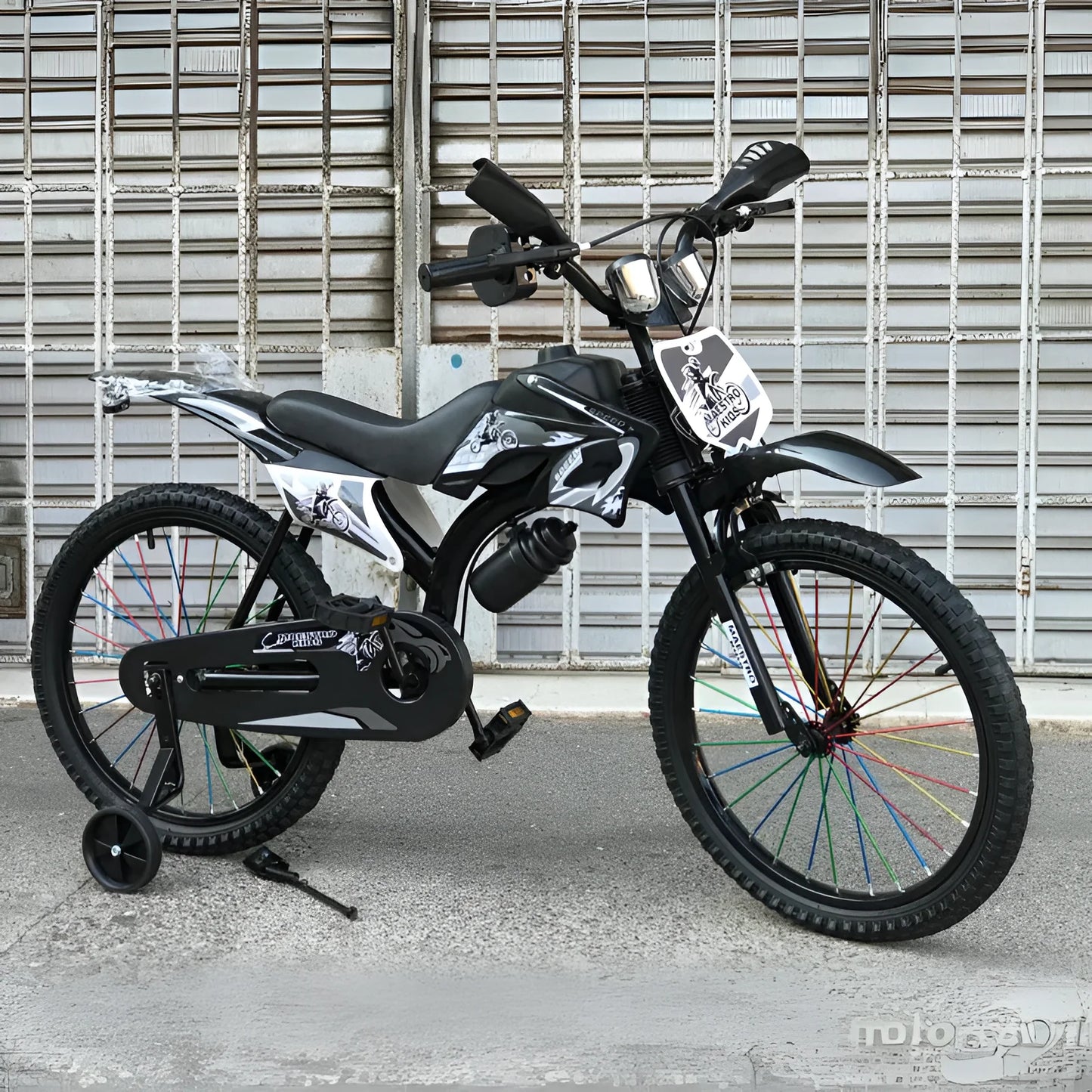 Bicimoto para niños de 4-14 años con sonido real de moto!