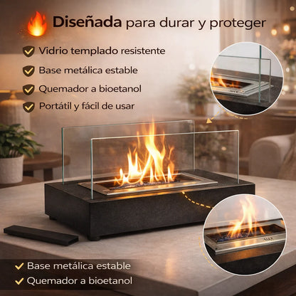 Chimenea Portatil Asar Masmelos Top