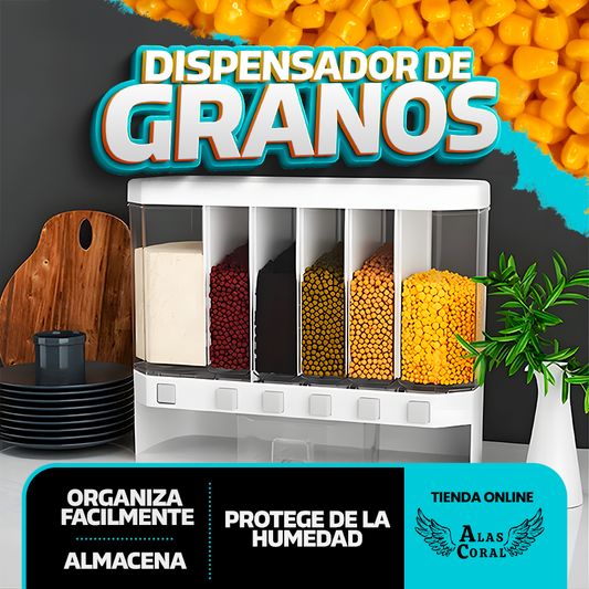 🤩Dispensador de granos🤩¡No mas rejeros en la cocina!