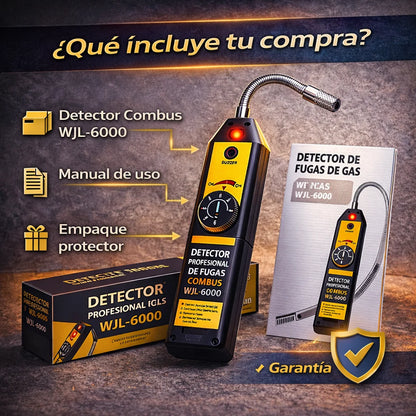 Detector de Fugas de Gas Combus WJL-6000
