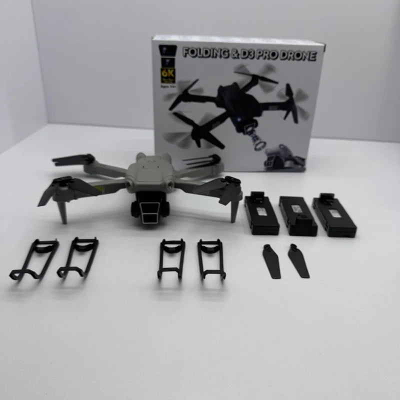 Dron D3 PRO- 1 año de garantia por defecto de fabrica (+2 BATERÍAS GRATIS)