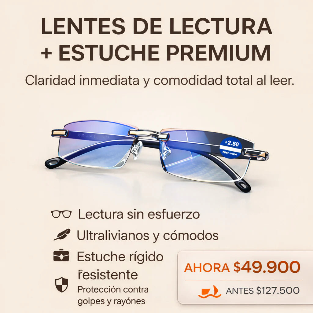 Lentes de lectura + Estuche