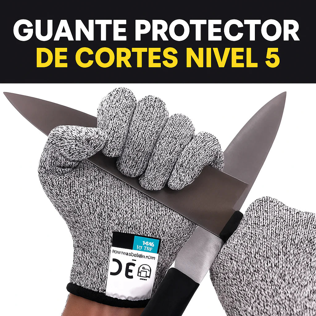X2 guantes anti cortes