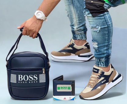 Combo Bolso+Tennis Tipo Hugo BOSS (GRATIS LA CARTERA)