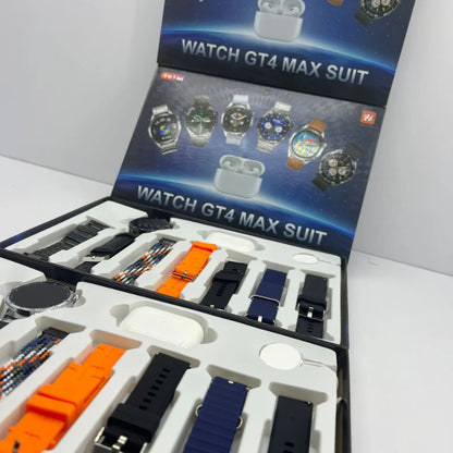 combo de reloj Smart Watch + Earpods (Incluye 6 manillas para el reloj)