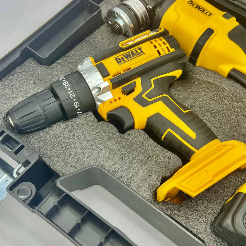 combo taladro-pulidora de 98V Inalambricos (1 Año de GARANTIA Por Defecto De Fabrica)