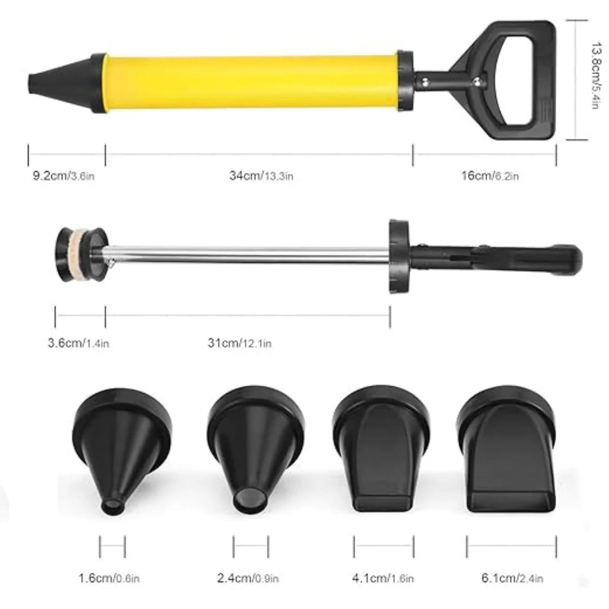 ¡Construye sin problemas! cGun™