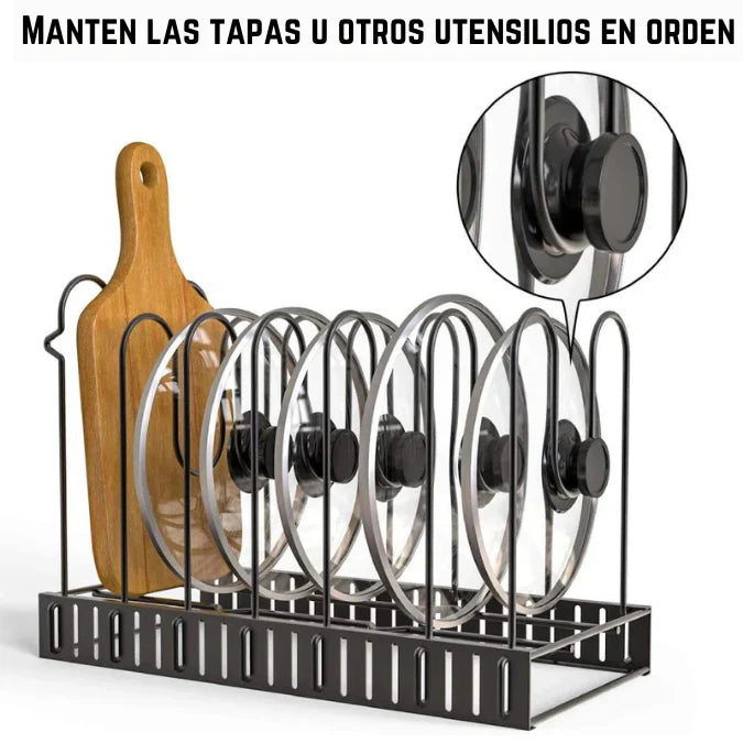ProFlex™ Organizador de Ollas (E-Book GRATIS de cocina)