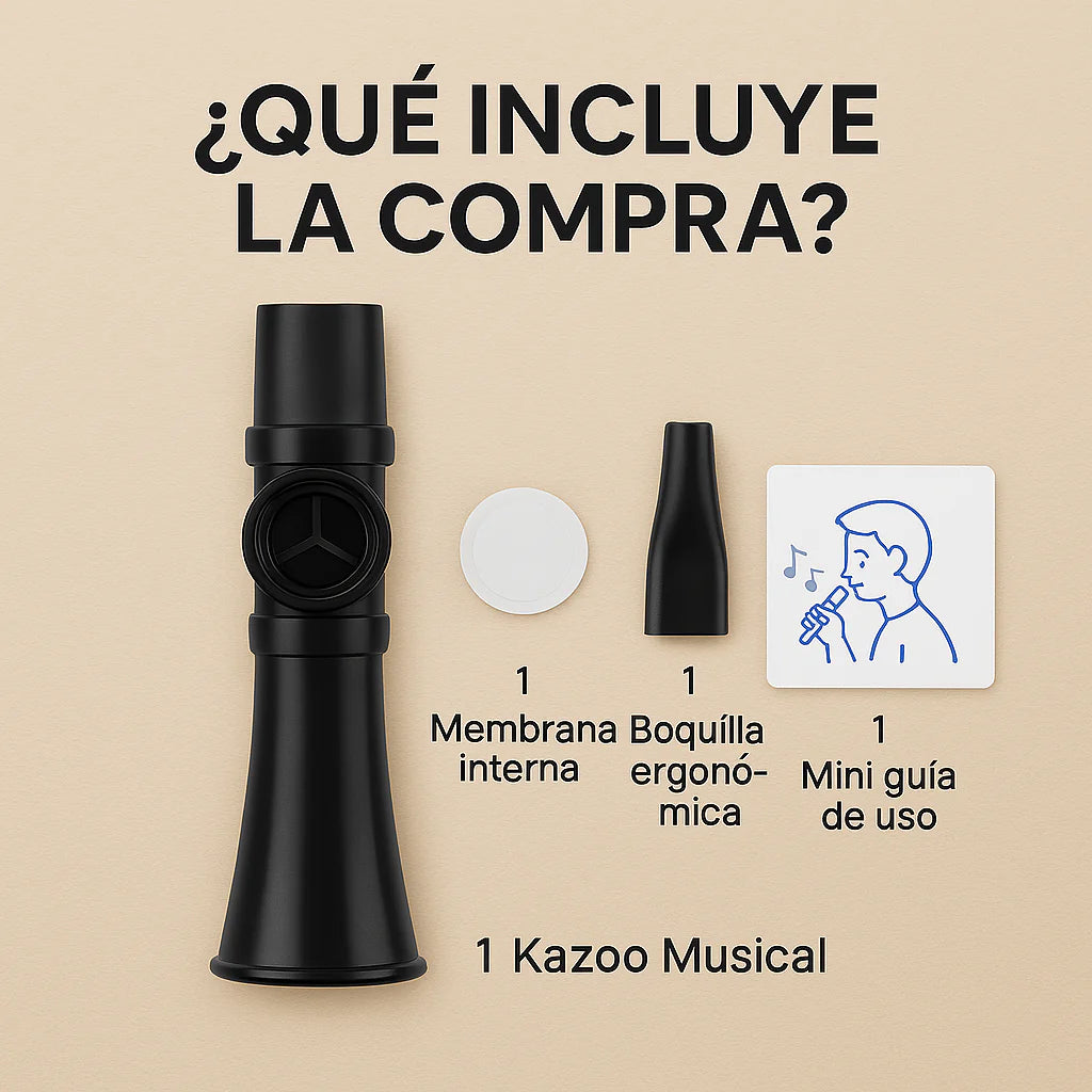 Kazoo Instrumento Musical Mirliton
