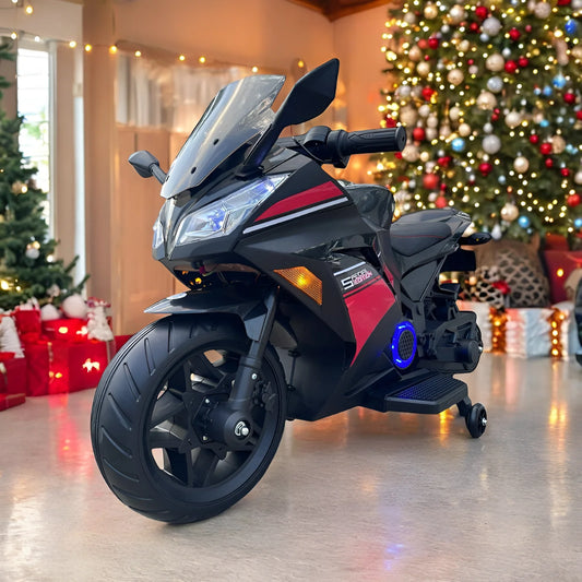 Moto Electrica🤩 Llantas de goma y encendido con llave💪 oferta de Black Friday con 37% de Descuento